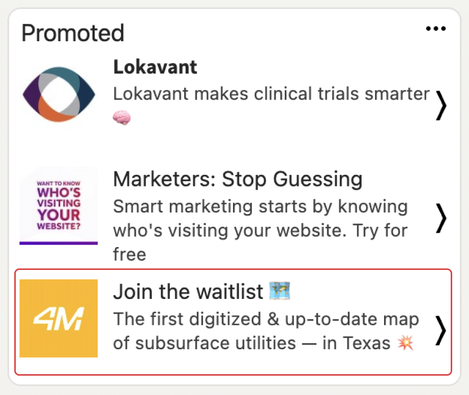 software linkedin ads