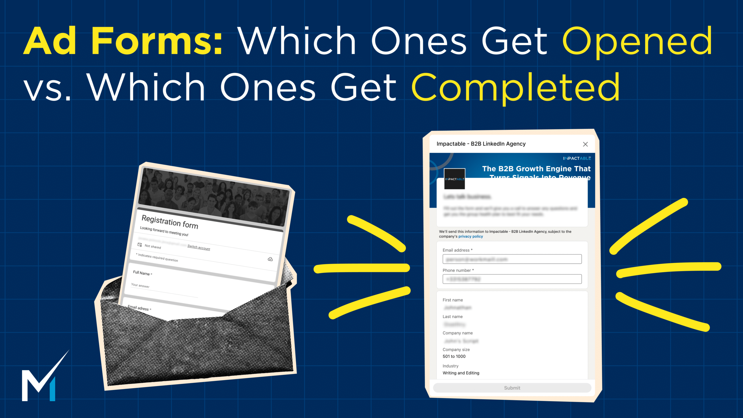 Ad Forms: Which Ones Get Opened vs. Which Ones Get Completed
